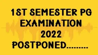 1st semester pg exam postponed#pg#calicutuniversity  #exam#cancel #university #calicut#2020admission