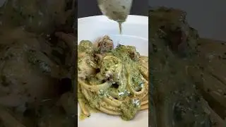 Il piatto dell&rsquo;estate🐙☀️🤤 bavette con pesto e polpo arrosto! #polpo #pastarecipe #primipiatti