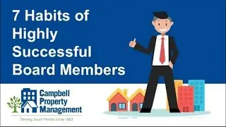 7 Habits of Highly Successful Board Members - Campbell Property Management