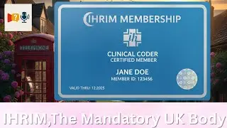 The UK Body IHRIM :  Mandatory Membership for Clinical Coders.