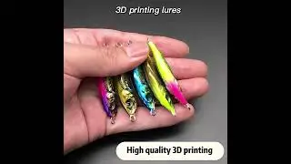 OBSESSION 60g 80g Metal Jig Little Jack Fishing Lure Micro Jigging Lure 3D Print Casting Spoon