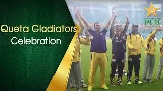 Quetta Gladiators Thanking Their Fans | Qualifying for the Final |  HBL PSL | PCB