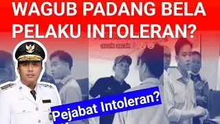 Wagub Sumbar: kasus perusakan rumah doa umat kristen di Padang gak ada asap kalo tidak ada api? 