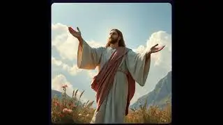 Jesus Blessing the world