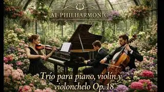 Tr&iacute;o para piano, viol&iacute;n y violonchelo Opus 18