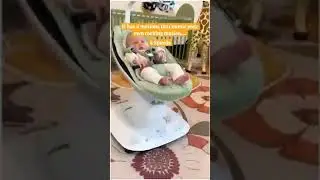 4moms MamaRoo Multi-Motion Baby Swing, Bluetooth Enabled with 5 Unique Motions, Sage