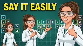 Learn the FIRST 20 Elements Pronunciation Easily?