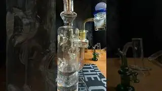 SWISS PERC DAB F*K BLINKERS #420 #710 #dab #glassart #sesh #niche #asmr #borosilicate #hippie #cbd