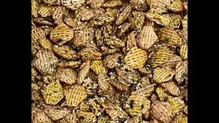 Making Asian Crispix Mix