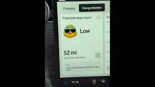 Driving efficiency data on my morning commute to work :) #rivian