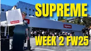Supreme Week 2 FW25 In-Store Pick-Ups