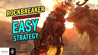 EASY Strategy to defeat Rockbreaker (The Burning Blooms Side Quest) | Horizon Forbidden West