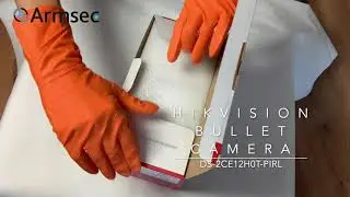 Quick unpacking of Hikvision Bullet camera DS-2CE12H0T-PIRL