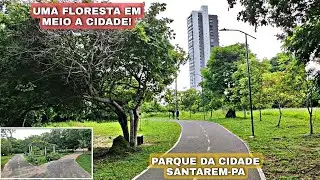 UMA FLORESTA EM MEIO A CIDADE DE SANTARÉM-PA! PARQUE DA CIDADE