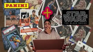 I STARTED INVESTING/COLLECTING TRADING CARDS / TOY UNBOXING / PANINI PACK OPENING / STAR WARS