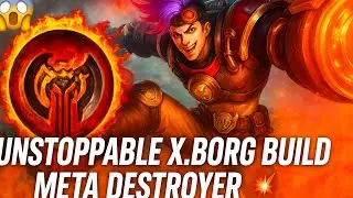 UNSTOPPABLE X.BORG BUILD 2025 🔥 META DESTROYER 💥 | Mobile Legends Crazy Gameplay