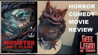 MONSTER ON A PLANE ( 2024 Eva Habermann ) German Critters style Creature Feature Horror Movie Review