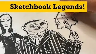Sketchbook Legends #1: The Addams Family