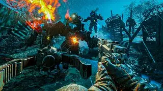 ORIGINS BO3... mas todos Zumbis são PANZERS KKKK (Custom Zombies)
