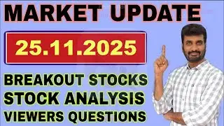 25.11.2025 Share Market Update| Stock Analysis, Results, Dividends and Important Data |MMM|TAMIL