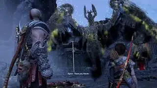 God of War - Sigrun - No Damage (Zeus Set/NG+/GMGOW)