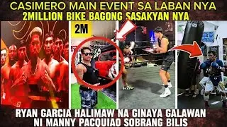 Boxing update 🥊Casimero may laban Ryan Garcia Ginaya ang galaw ni manny pacquiao #boxing 