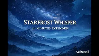 Starfrost Whisper (24 Minutes) — Calm Cinematic Instrumental | Winter Fantasy Ambience