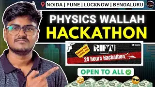 Physics Wallah Hackathon | Open to All | Offline Hackathon | Noida | Pune | Bengalore | Multi Atoms