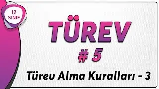Türev 5 | Bileşke Fonksiyonun Türevi | 12.Sınıf Matematik |  AYT Matematik #12.sınıf #türev