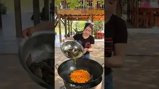 Cook and wash fish with fresh egg recipe