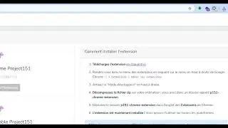 Project151.fr - Comment installer l'extension de Google Chrome