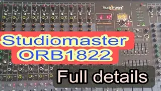 Studiomaster ORB1822 ।।Full Details।।#mondalsoundsainthia