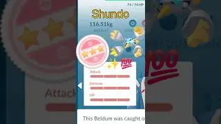 Evolving My✨Shundo From Community Day in #pokemongo