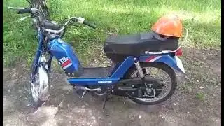 обзор мопеда TVS CHAMP