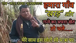 My Village // मेरा गाँव // Sugarcane // एक छोटी सी यात्रा ।