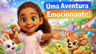 octavia e os animais vão brincar no parque