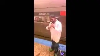 SoLow RedLine Mockingbird HD - Homeless Rapper in Chicago Subway (Eminem)