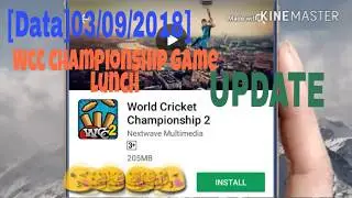 Wcc2 2018 new update launch 😃😃😃😃  download on android bast cricket game on android💘💘💘😛