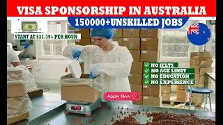 Unskilled Jobs With Visa Sponsorship In Australia|Abroad Vacancies| No IELTS| No Experience