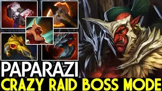 PAPARAZI [Troll Warlord] Top Pro Carry China Raid Boss Mode 7.26 Dota 2