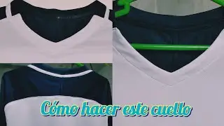 polo deportivo muy f&aacute;cil con este bonito cuello