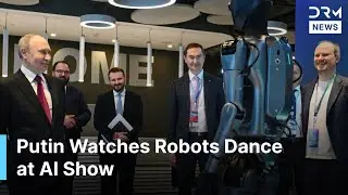 ON CAMERA: Putin Watches Humanoid Robots Dance at AI Journey 2025 Forum in Moscow | AI1G