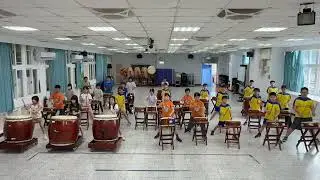 坪林國小113學年度週五太鼓社團表演-三、四年級合奏-曲目斷章五與元氣