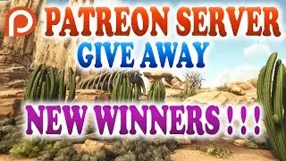 New Winners Patreon ARK Server Slots