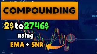 How I Use EMA & SNR for Compounding | Pocket Option Strategy