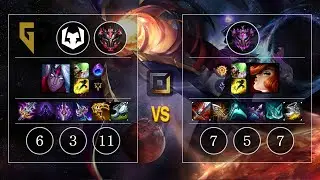 GEN Nyx Varus vs Miss Fortune Bot - KR GrandMaster Patch 10.11