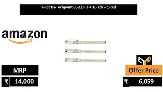Pilot Hi Techpoint 05 1Blue + 1Black + 1Red