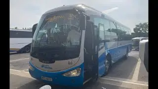 Ride on Ulsterbus K320 Scania Irizar i4 603 on route 256