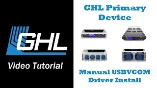 Manual update driver (USBVCOM) installation