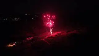 Notre Feu d'Artifice pour le Mariage de Marie et Pierre dans l’Hérault filmé par un drone